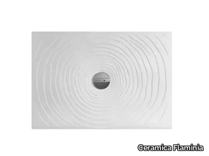 WATER DROP 70 X 100 - Rectangular ceramic shower tray _ Ceramica Flaminia