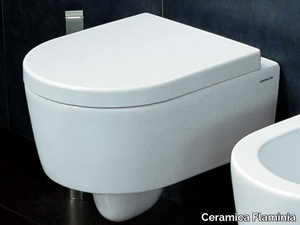 MINI LINK - Wall-hung ceramic toilet _ Ceramica Flaminia