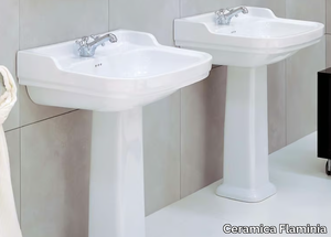 EFI - Pedestal ceramic washbasin _ Ceramica Flaminia