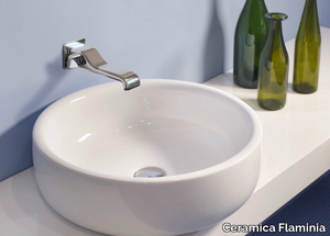 BONOLA 46 - Countertop ceramic washbasin _ Ceramica Flaminia