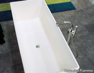 WASH - Pietraluce® bathtub _ Ceramica Flaminia