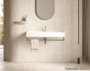 T-EDGE - B6R100 - Rectangular Globothin® washbasin _ Ceramica Globo