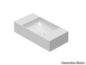 T-EDGE - B6R52 - Rectangular Globothin® washbasin _ Ceramica Globo