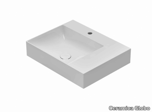 T-EDGE - B6R60D - Rectangular Globothin® washbasin _ Ceramica Globo