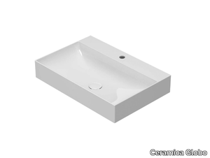 T-EDGE - B6R70 - Rectangular Globothin® washbasin _ Ceramica Globo