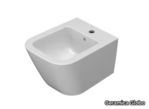 STONE - STS11 - Wall-hung ceramic bidet with overflow _ Ceramica Globo