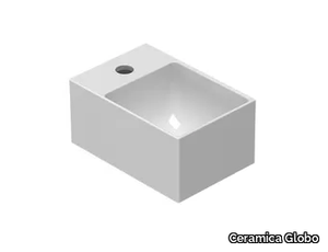 T-EDGE - B6R30 - Rectangular Globothin® handrinse basin _ Ceramica Globo