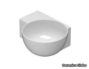 T-EDGE - TE040 - Single Globothin® washbasin _ Ceramica Globo