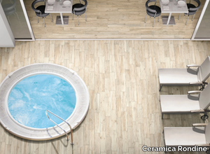 HARD & SOFT - Indoor/outdoor porcelain stoneware flooring with wood effect _ Ceramica Rondine