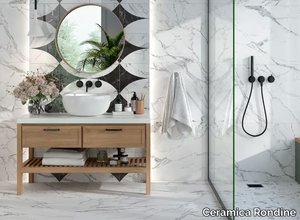 CANOVA - Porcelain stoneware wall/floor tiles with marble effect _ Ceramica Rondine