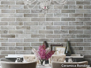 TRIBECA - Indoor wall/floor tiles with brick effect _ Ceramica Rondine