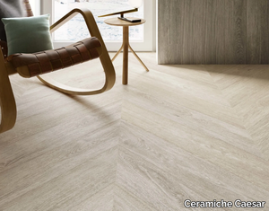 MEET SCANDI WHITE - Porcelain stoneware wall/floor tiles with wood effect _ Ceramiche Caesar