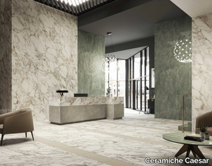 ANIMA EVER LUXURY ARABESQUE - Porcelain stoneware wall/floor tiles with marble effect _ Ceramiche Caesar