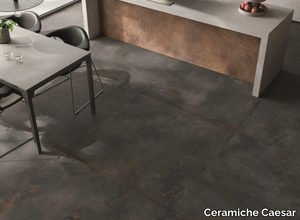 ALCHEMY MAGNET - Porcelain stoneware wall/floor tiles with metal effect _ Ceramiche Caesar