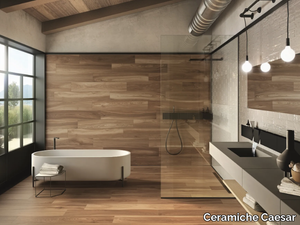 HIKE LODGE - Indoor/outdoor wall/floor tiles with wood effect _ Ceramiche Caesar