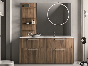 CARTABIANCA - Floor-standing single vanity unit with drawers _ Cerasa