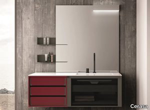 SEGNO - Vanity unit with drawers _ Cerasa