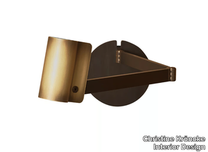 NOVA - Adjustable brass reading lamp _ Christine Kröncke Interior Design