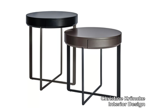 ACADEMY STEEL - Steel bedside table / coffee table _ Christine Kröncke Interior Design