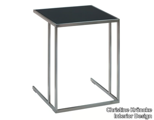 CAMEO - Square steel side table _ Christine Kröncke Interior Design