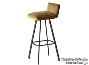 GREG - Fabric barstool with footrest _ Christine Kröncke Interior Design