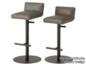 GREGORY - Swivel barstool with footrest _ Christine Kröncke Interior Design