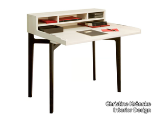 ACADEMY - Wooden secretary desk with drawers _ Christine Kröncke Interior Design