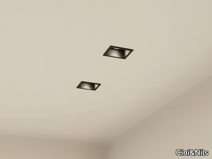 INDICE QUADRO - Square aluminium spotlight for false ceiling _ Cini&Nils