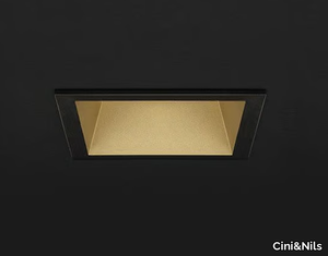 INDICE QUADRO REG - Square adjustable aluminium spotlight for false ceiling _ Cini&Nils