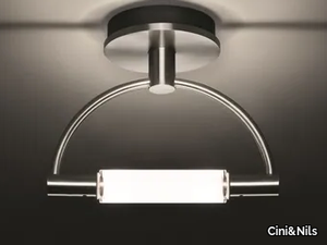 GRADI MINISOFFITTO LED - LED indirect light steel ceiling/wall lamp _ Cini&Nils