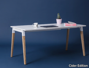 GOOD WOOD - Rectangular office desk _ Cider Edition