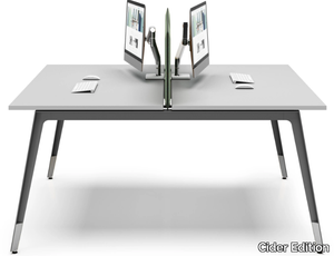 1.618 - Sectional multiple office desk with desk screens _ Cider Edition