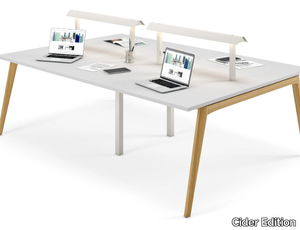 ACCADEMIA - Multiple wooden office desk _ Cider Edition