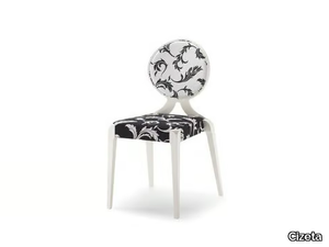 SENDY - Medallion stackable fabric chair _ Cizeta