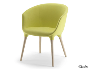 SPRING - Fabric easy chair with armrests _ Cizeta