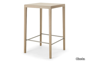 SURF - Square wooden high table _ Cizeta