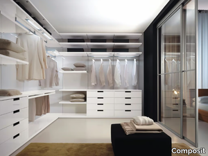 EXTRA - Laminate walk-in wardrobe _ Composit