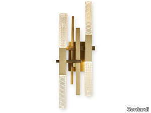 MIKADO - LED brass wall lamp _ Contardi