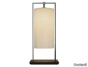 ATHENA - LED linen table lamp _ Contardi