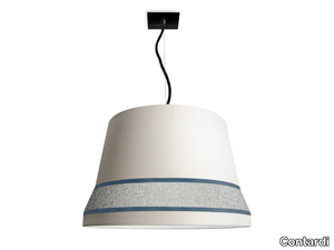 AUDREY - LED fabric pendant lamp _ Contardi