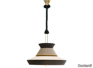 CALYPSO XL GUADALOUPE - LED fabric pendant lamp _ Contardi