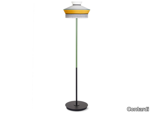 CALYPSO OUTDOOR MARTINIQUE - LED fabric floor lamp _ Contardi