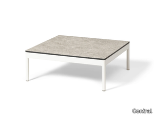 BERGEN - Rectangular outdoor side table _ Contral