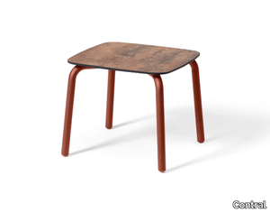 LEAF SMALL - Rectangular outdoor side table _ Contral