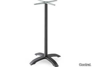 CAPRI - Aluminium table base with 4-spoke base _ Contral