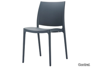 MAYA - Stackable polypropylene outdoor chair _ Contral