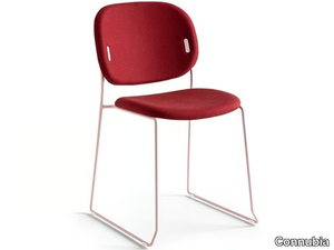 YO! - Sled base fabric chair _ Connubia