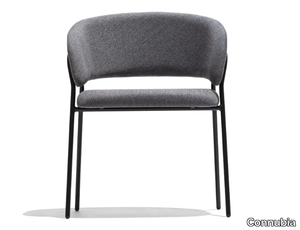 BALIA - Upholstered fabric chair with armrests _ Connubia