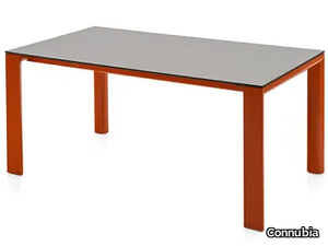 DORIAN - Rectangular HPL table _ Connubia