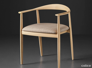 ODYSSEÉ.M - Ash chair with armrests _ colico